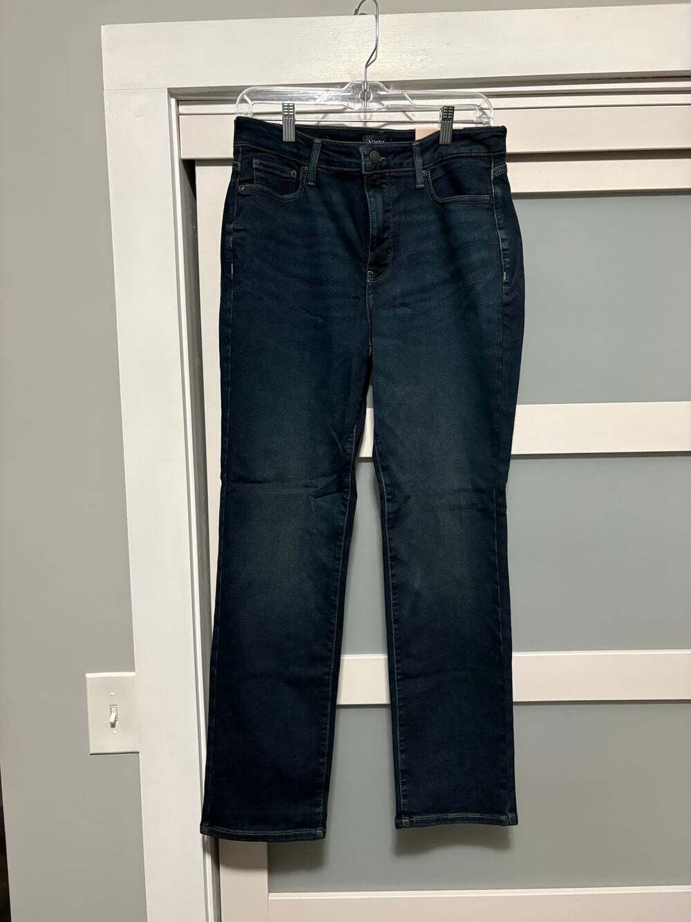 NYDJ Not Your Daughter's Jeans Presely HR Sheri SLim Straight sz 8 NEW